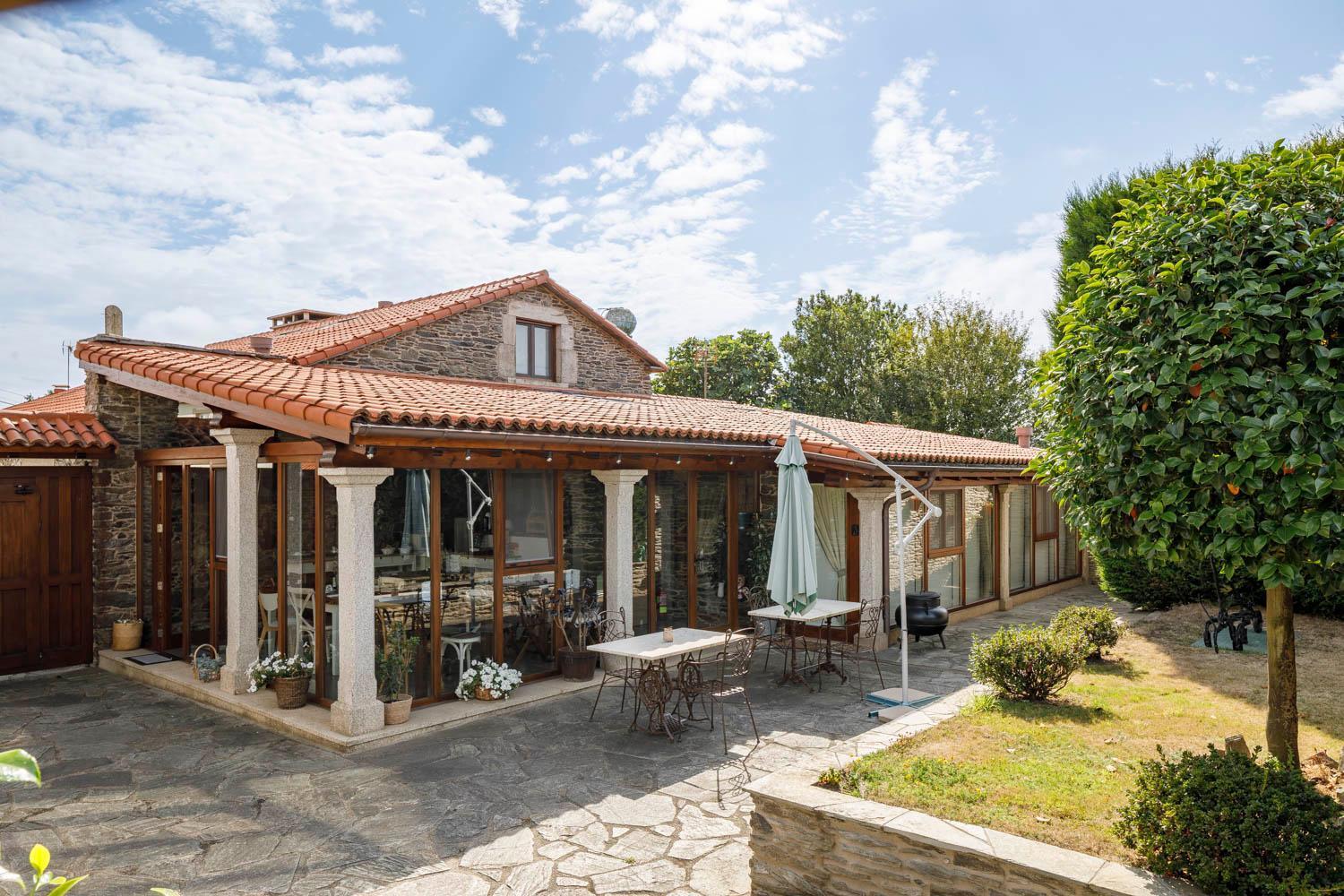 Casa Rural Dona Maria Ordes Exterior foto